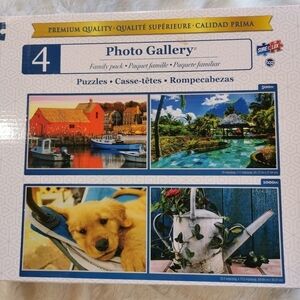 Box of 4 Puzzles; 2 x 500 pc, 2 x 1000 pc Open to Offers